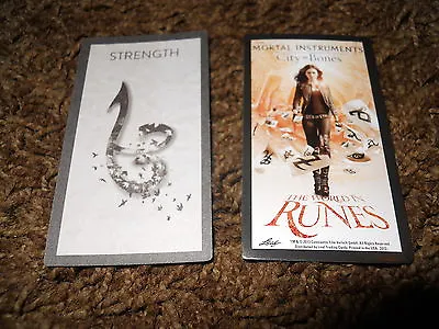 Mortal Instruments City Of Bones Rune Trading Card Strength • $2.70