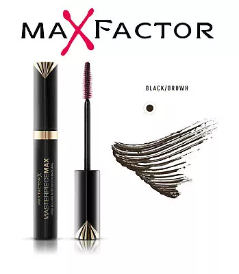 MAX FACTOR MASTERPIECE MAX MASCARA - Black Brown • £8.35