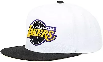 MITCHELL & NESS  Los Angeles Lakers Reload 2.0 2Tone NBA Adjustable Snapback • $19.93