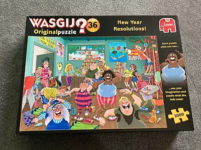 WASGIJ? 36 New Year Resolutions -  1000 Piece Jigsaw Puzzle Complete. • £8.49