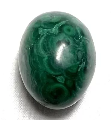 31.7g Natural Malachite Egg / Ball Quartzcrystal Energy Ball Reiki Healing 1.25” • $30