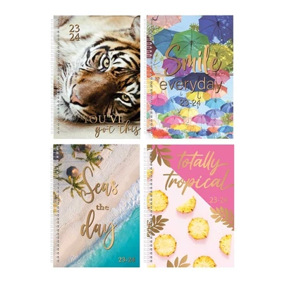 £3.99 • Buy 2023-2024 A5 Hardback Academic Diary Spiral  Week To View  Student Teacher Diary