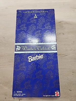 Winter Velvet Barbie Avon Exclusive Special Edition First In Series 1995 NEW • $25