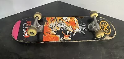 Vintage Skateboard Deck Only Bad Cat 2xs Sports Tiger. Awesome! • $19.99