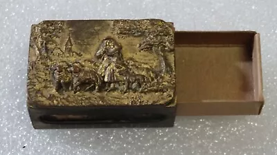 Collectible Brass Match Box Holder Case France • $20