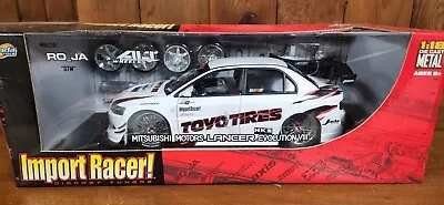 Jada Toys Mitsubishi Motors Lancer Evolution VIII 1:18 Scale New 63304 • $225