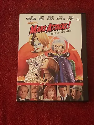 Mars Attacks (DVD 1997 Standard & Letterbox) Jack Nicholson Glenn Close USED • $7.27