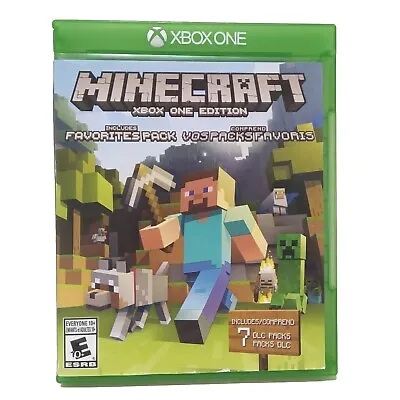 Minecraft Xbox One Edition (Microsoft Xbox One 2014) With Favorites Pack 7 DLC • $23.99