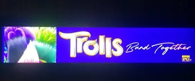 Trolls Band Together 5x25 Movie Theater Mylar • $16.99