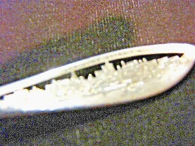 Sterling Silver Souvenir Spoon Detroit Michigan Sky Line • $18