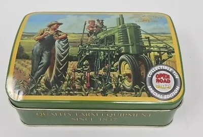 Vintage John Deere Collector’s Metal Tin Box (Father & Son) • $3.98