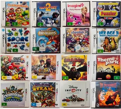 Nintendo DS 2DS 3DS Games Bundle Selection Mario Disney COD - Combined Post • $22.95