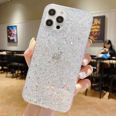 Luxury Glitter Phone Case For IPhone 14 13 12 11 Pro Max X XS XR 7 8 Plus Cover • $4.19