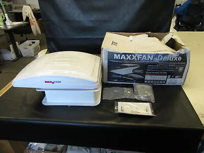 Maxxair Maxxfan Deluxe Ventilator W/ Remote Control 00-7000k White Trailer Rv • $299.95