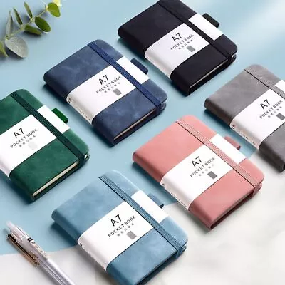 A6/A7 Small Pocket Notebook Mini Notepad Notebook 96sheet Student Office Supply • $11.59