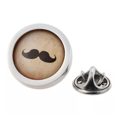 £4.49 • Buy Cool Moustache Design Lapel Pin Badge- XOMTP046