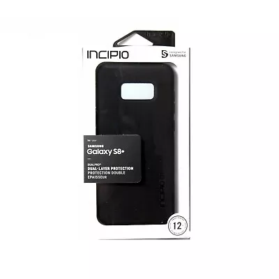 Incipio Dualpro Case For Samsung Galaxy S8+ Dual Layer Dlast Blk New Sa-825-blk • $29.95