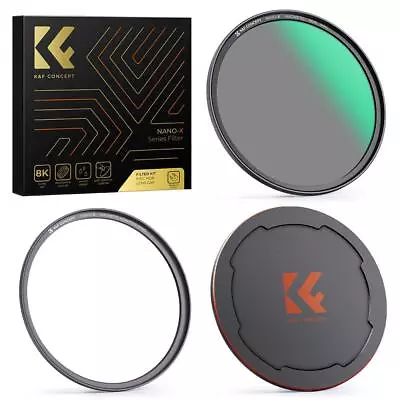 K&F Concept 3in1 ND8 Magnetic Lens Filter Nano-X HD 49/52/55/58/62/67/72/77/82mm • $82.49