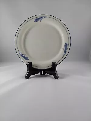 Vintage Lenox  Blue Brushstrokes 1 Salad Plates 8 3/8  Diameter. Excellent  • $32