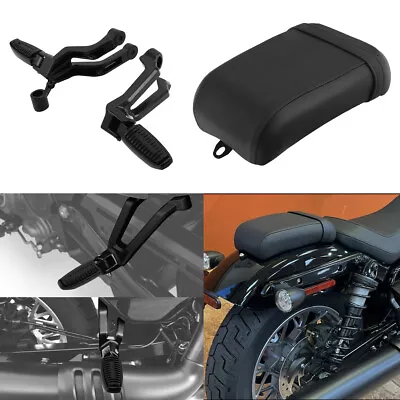 Rear Passenger Seat & Footpegs Fit For Harley Nightster RH975 22-24 RH975S 23-24 • $149.98