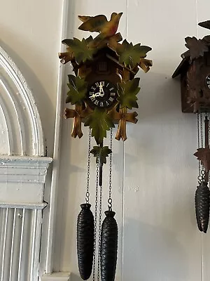 Vintage 8 Day West German Cuckoo Clock/ Runs • $100