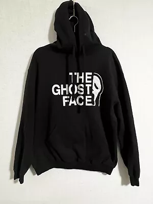 $22 • Buy The Ghost Face Box Lunch Ghostface Horror Hoodie Black Pullover Sz Large L Rare