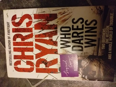 £12.99 • Buy Chris Ryan Who Dares Wins Hardback Book Hand Signed Sas Combat Isbn9781846053276