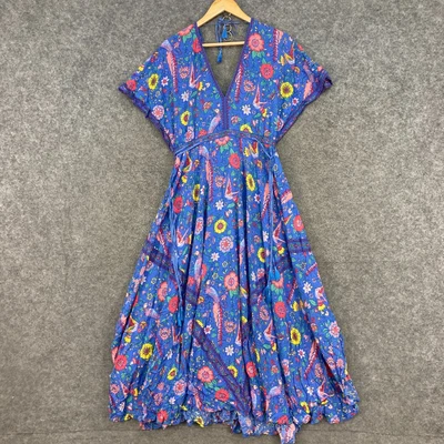 $789.95 • Buy Spell And The Gypsy Womens Dress Size XL Love Bird RARE Short Sleeve Midi J15408