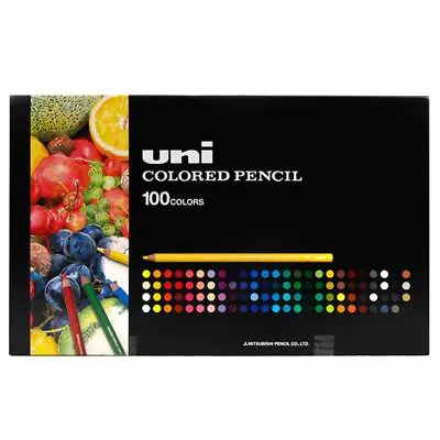New! MITSUBISHI Color Pencil Uni Colored Pencils 100 Colors Set From Japan! • $194