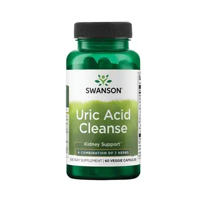 Swanson Uric Acid Cleanse 60 Capsules • £11.93