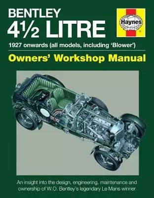 Bentley 4 1/2 Litre (Owners' Workshop Manual) Ian Wagstaff Used Excellent Book • £5.90