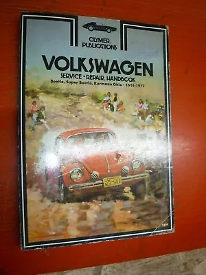 1961-72 Volkswagen Beetle Karmann Ghia Clymer Service Manual 62 63 64 65 66 67  • $22.31