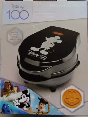 Disney 100 Years Of Wonder Edition Mini Waffle Maker Mickey Mouse  • $27