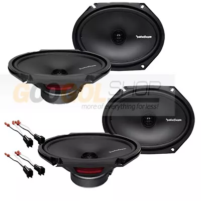 Rockford Fosgate  6x8   Front-Rear CAR Door Speakers For 1994-2004 Ford Mustang • $159.98