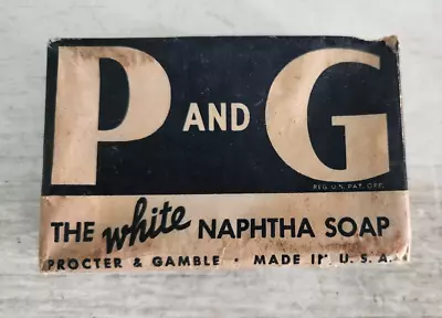 _Vintage P & G Proctor And Gamble White Naphtha Laundry Soap Bar -Sealed-New • $8.75