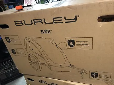 Burley Bee Child Bicycle Trailer New In Box Double Ship Fast Make Offer • $369.99