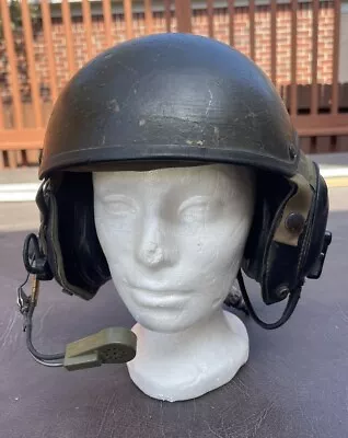 Vietnam War Era Tanker Helmet Headset Combat Vehicle Crewman DH-132A Medium • $69