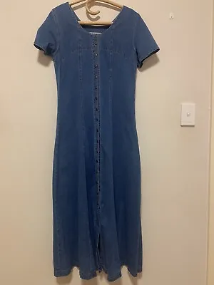 Vintage Denim Dress • $25