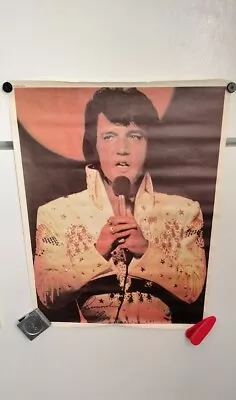 Elvis Presley Aloha From Hawaii Poster 17x22 • $10