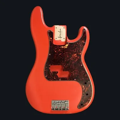 FRANCHIN PINE PALLADINO REPLICA Relic Red P-Bass Type *MADE TO ORDER Bass Body • £449.49