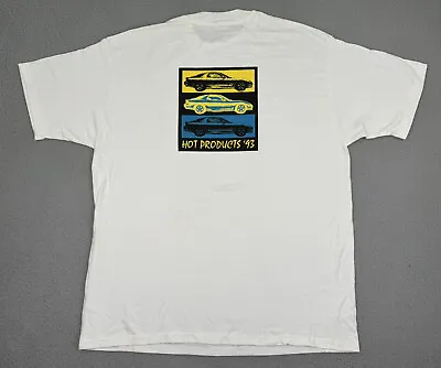 Vintage Mazda RX7 Shirt Mens XL White Short Sleeve Crew Neck Kenfil Racing 1993 • $29