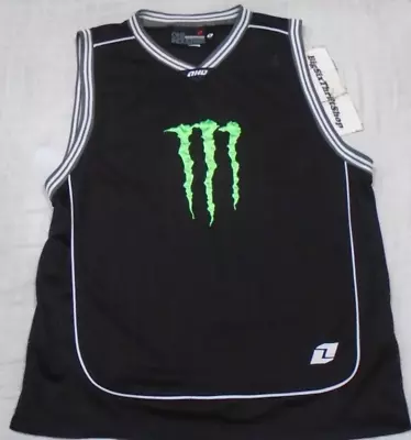 Monster Energy One Industries Motocross Basketball Style Tank Top Jersey Size XL • $42
