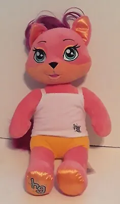 Build A Bear Honey Girls Hg Misha Pink & Orange Fox 19  Plush/Doll/Toy W/White T • $19.99