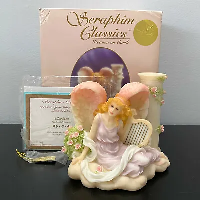 $27.99 • Buy Seraphim Classics Angel Clarissa Celestial Sounds Figurine Mint In Box COA 5.5 