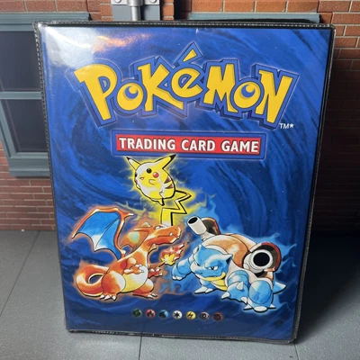 $69.99 • Buy WOTC POKEMON Card Vintage Mini Binder 4 Pocket Ultra Pro 1999! 75 Cards Included