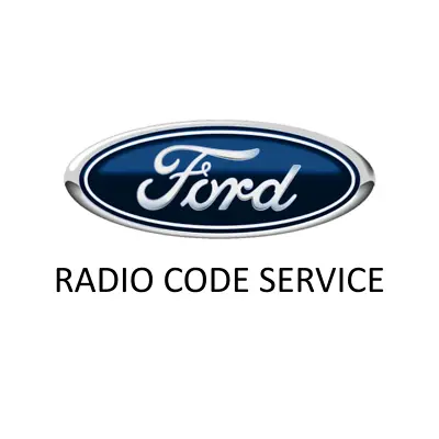 Ford Radio Code Decode Service 6000cd 4000 Rds 4500rds 6006cdc & Sony Stereo • £1.99