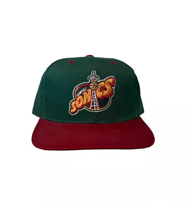 Vintage 90s Seattle Super Sonics Snapback • $49.99