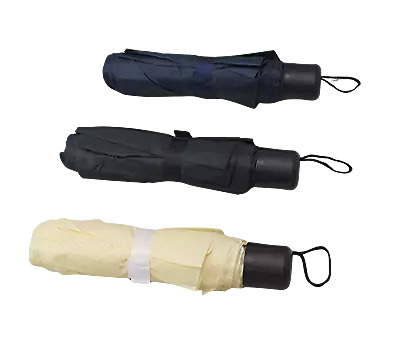 Dependable Industries Budget Price 2 Pack Folding Umbrella 9.5 Inch Storage Size • $10.95