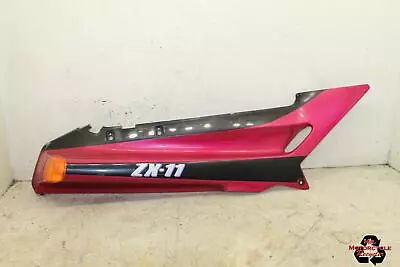 1991 Kawasaki Ninja Zx11 Right Upper Mid Side Tail Fairing Cowl Plastic J13 • $40