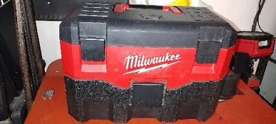 USED Milwaukee 0880-20 Wet/Dry Vacuum Cleaner MISSING HOSE & ATTACHMENTS • $65